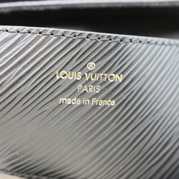 Louis Vuitton  Twist MM Epi Leather Chain Shoulder Bag Black - Picture 15 of 15